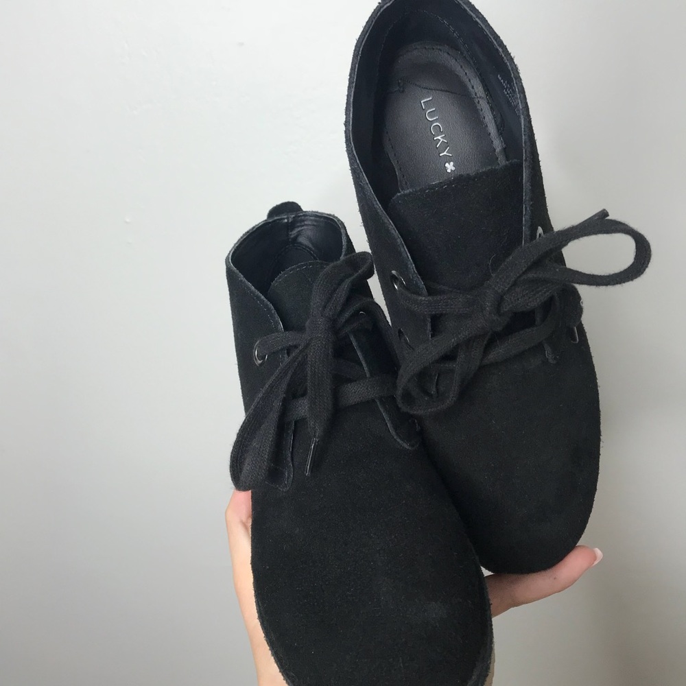 Lucky Brand lowrose booties